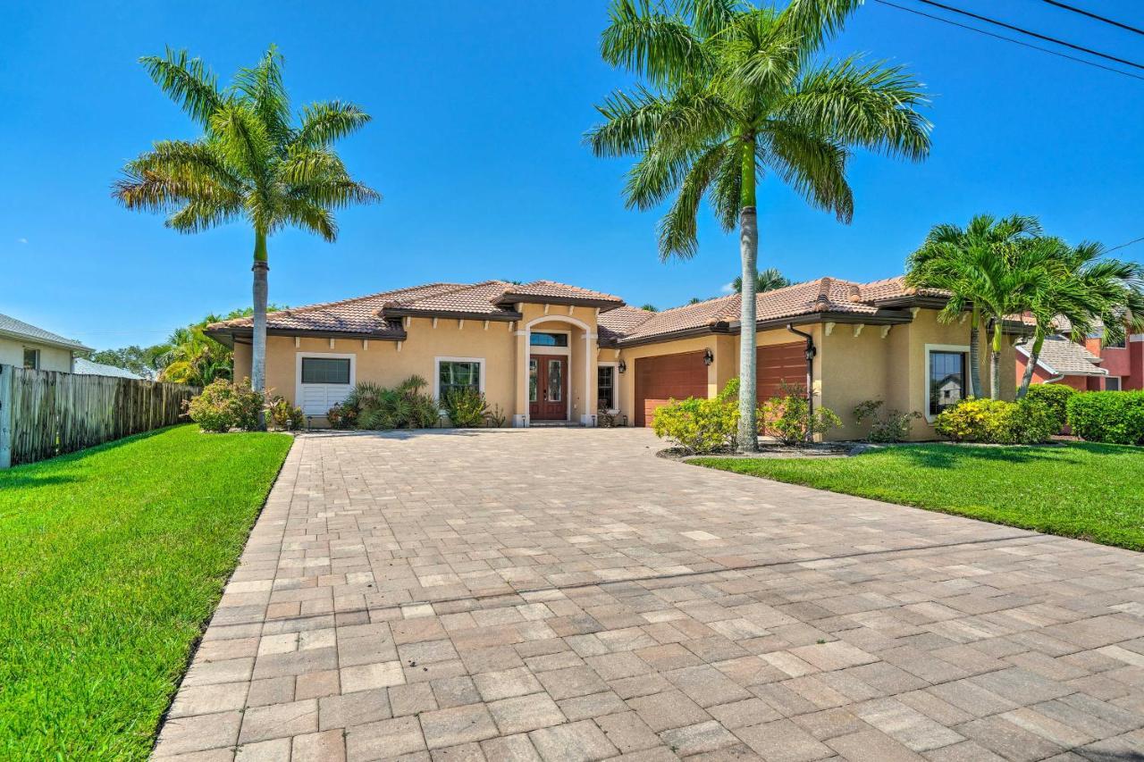 Canalfront Cape Coral Home With Patio And Grill! Ngoại thất bức ảnh