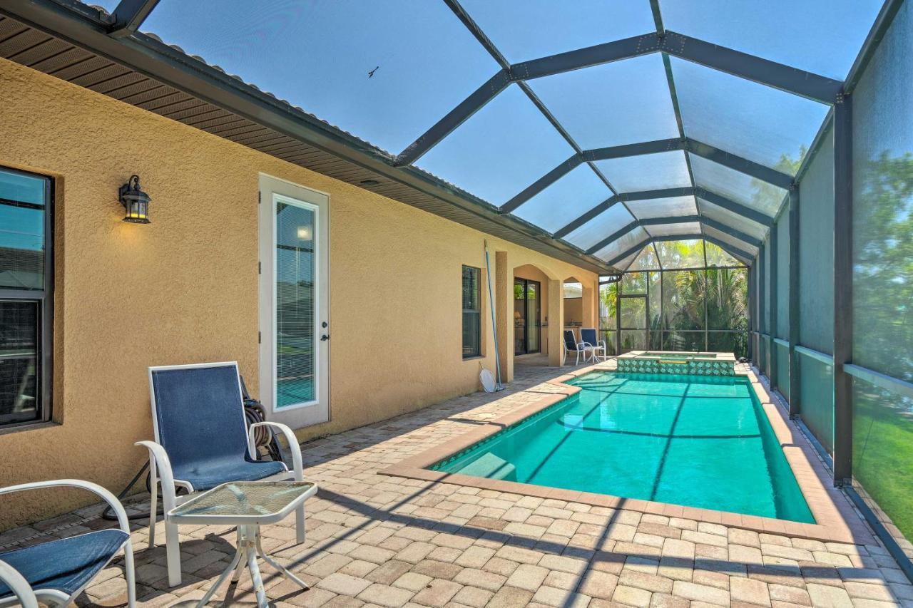 Canalfront Cape Coral Home With Patio And Grill! Ngoại thất bức ảnh