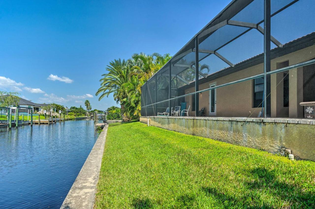 Canalfront Cape Coral Home With Patio And Grill! Ngoại thất bức ảnh