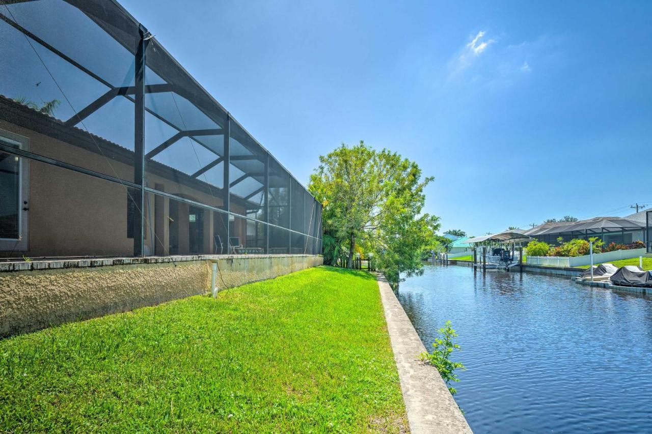Canalfront Cape Coral Home With Patio And Grill! Ngoại thất bức ảnh